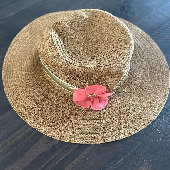 Girls Gymboree beach floppy garden hat ages 8+ - Picture 1 of 2